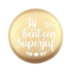 Siliconen Kraal - Wensmuntje - Gegraveerd - Superjuf - Afbeelding 6