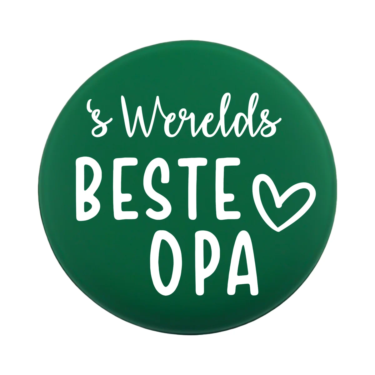 Siliconen Kraal - Wensmuntje - Gegraveerd - 's Werelds Beste Opa - Afbeelding 5