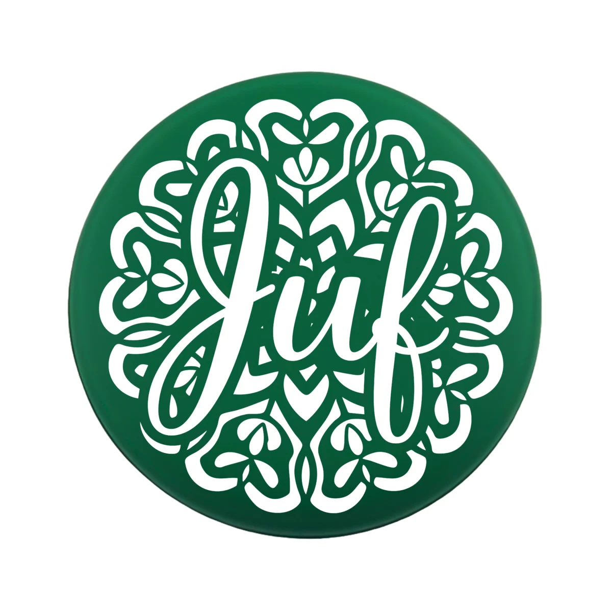 Siliconen Kraal - Wensmuntje - Gegraveerd - Juf Mandala - Afbeelding 4