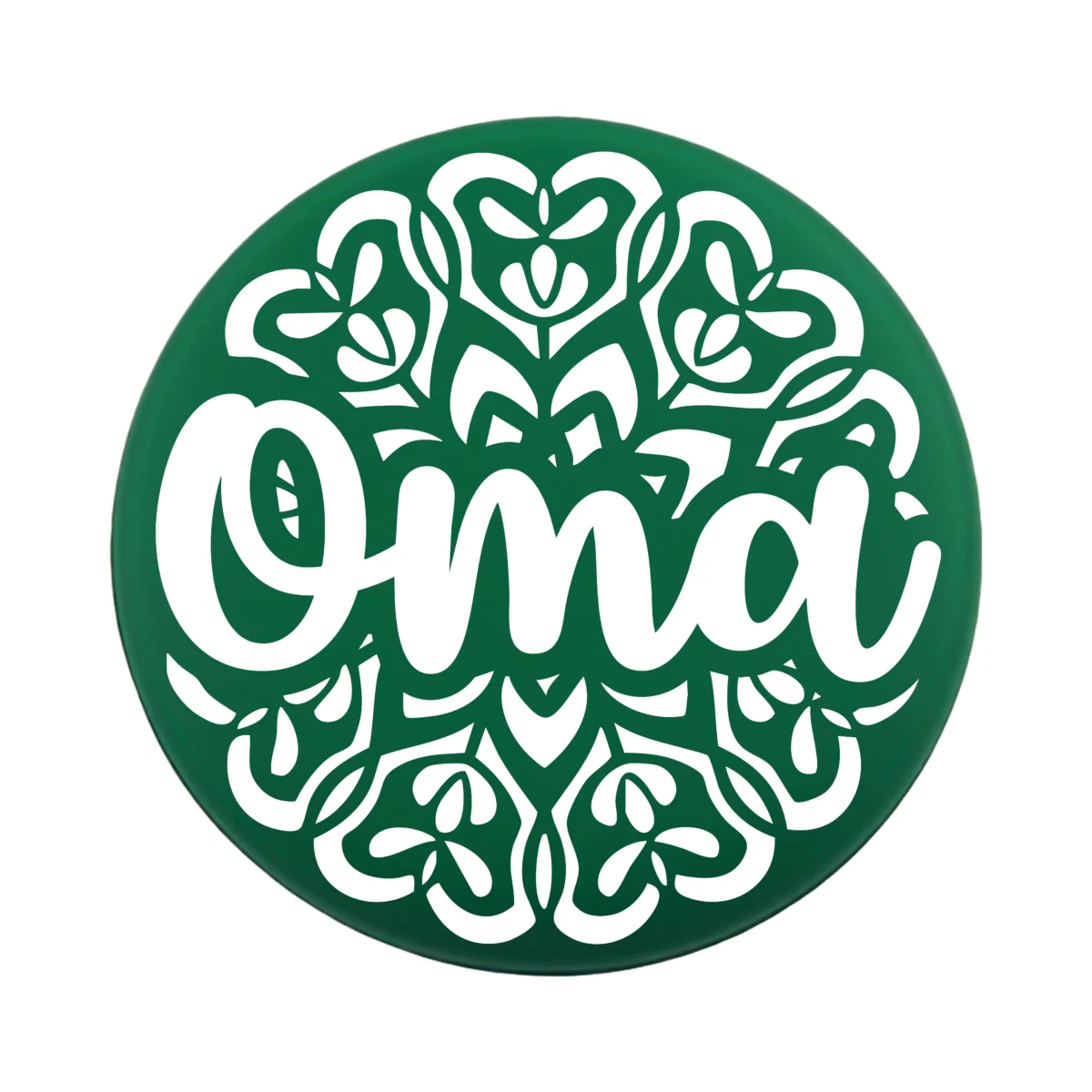 Siliconen Kraal - Wensmuntje - Gegraveerd - Oma Mandala - Afbeelding 7