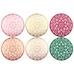 Siliconen Kraal - Wensmuntje - Gegraveerd - Juf Mandala - Afbeelding 2