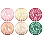 Siliconen Kraal - Wensmuntje - Gegraveerd - Juf Mandala