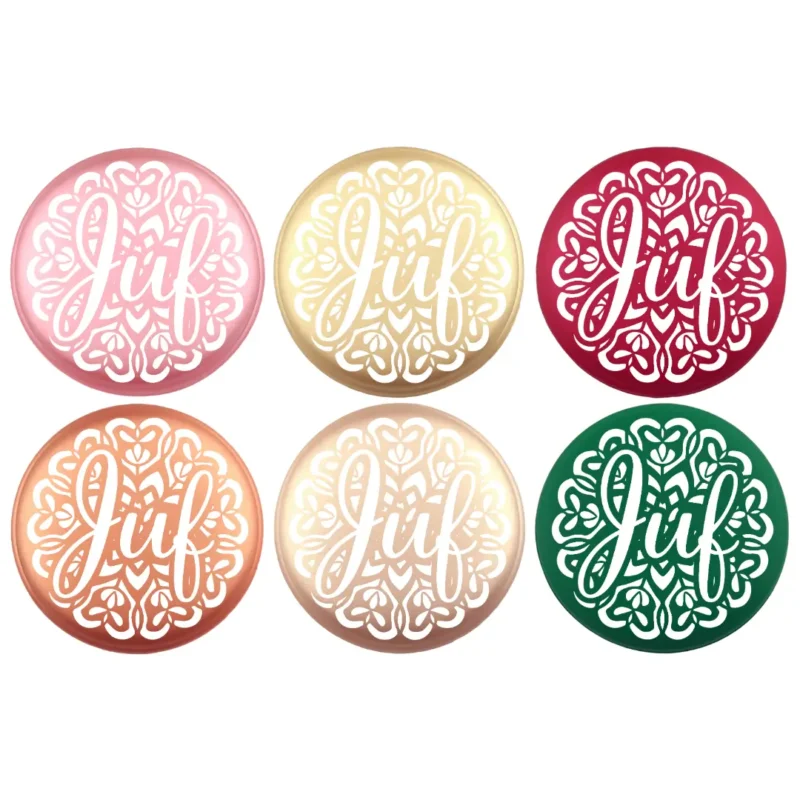 Perle en silicone - Jeton de vœux - Gravé - Enseignant Mandala