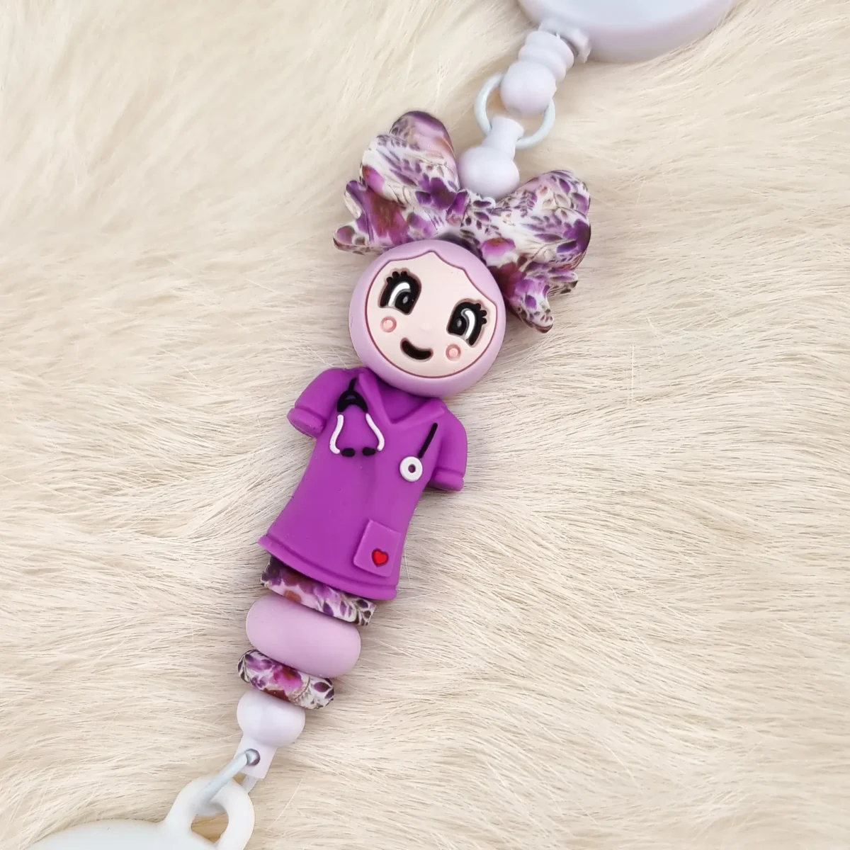 DIY - Verpleeg Klokje - Set Paars – Bild 2