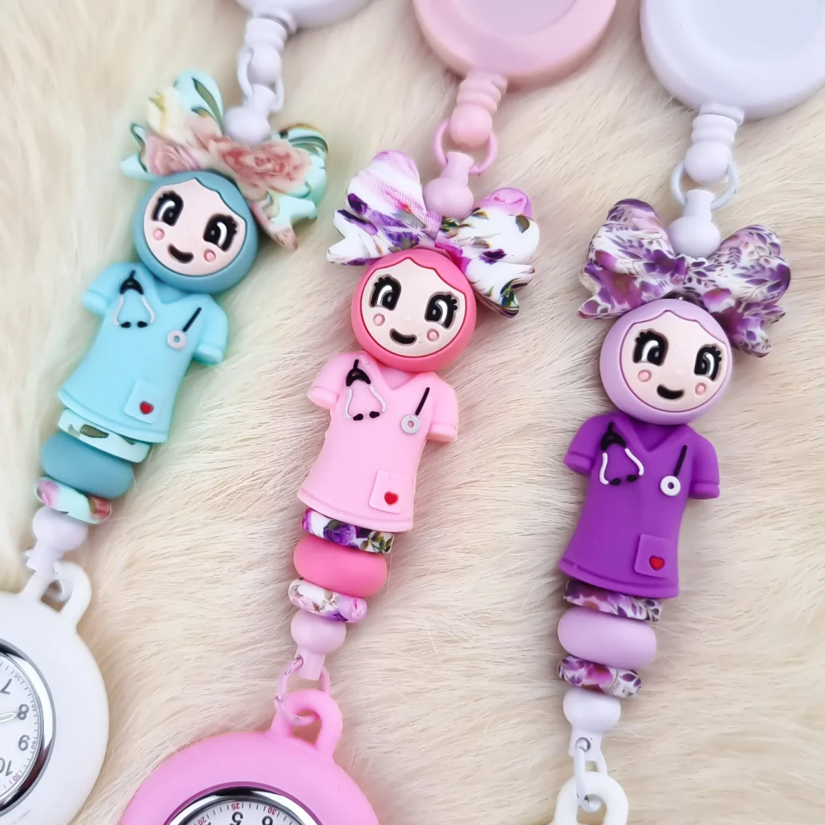 DIY - Verpleeg Klokje - Set Aquamarijn - Afbeelding 3