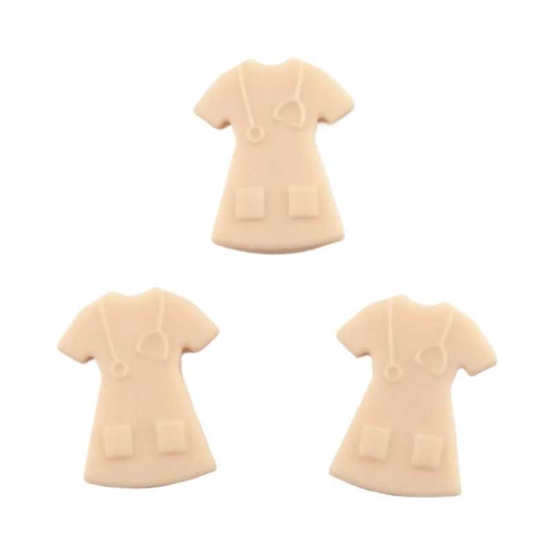 Silikonperlen - Krankenschwestern - Uniform Klein Old Lace