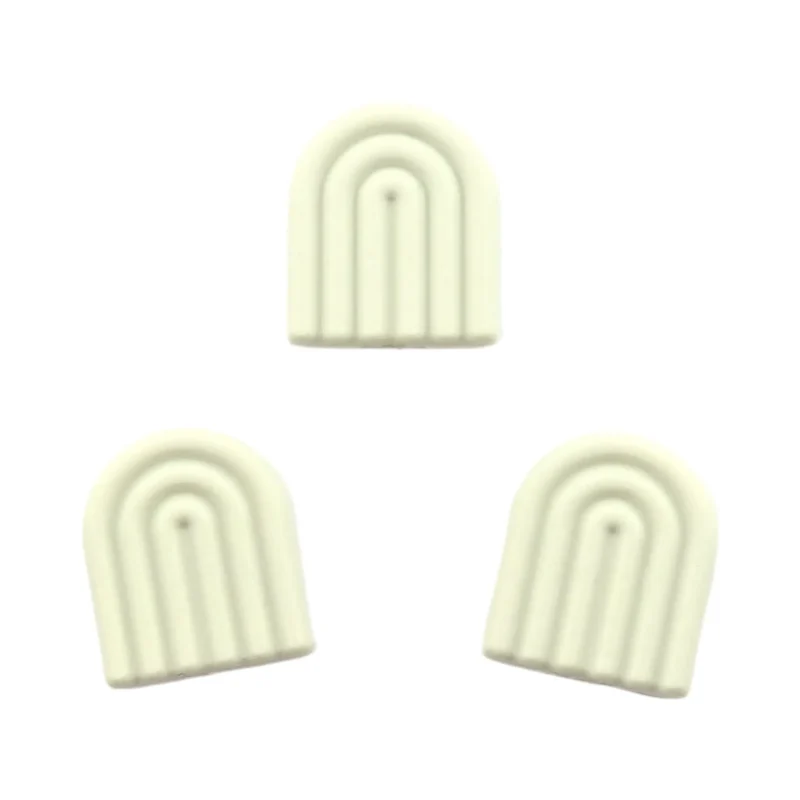 perle en silicone - arc-en-ciel - Moderne - Alo&egrave;s