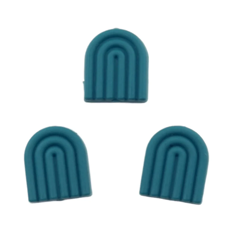 perle en silicone - arc-en-ciel - Moderne - Fluorite
