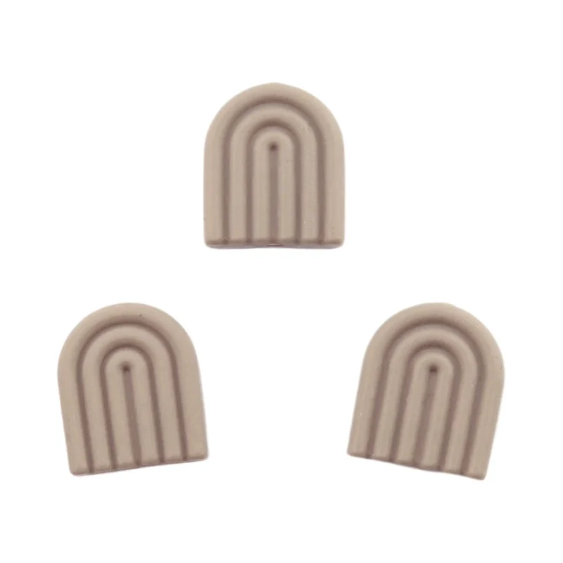 perle en silicone - arc-en-ciel - Moderne - Taupe