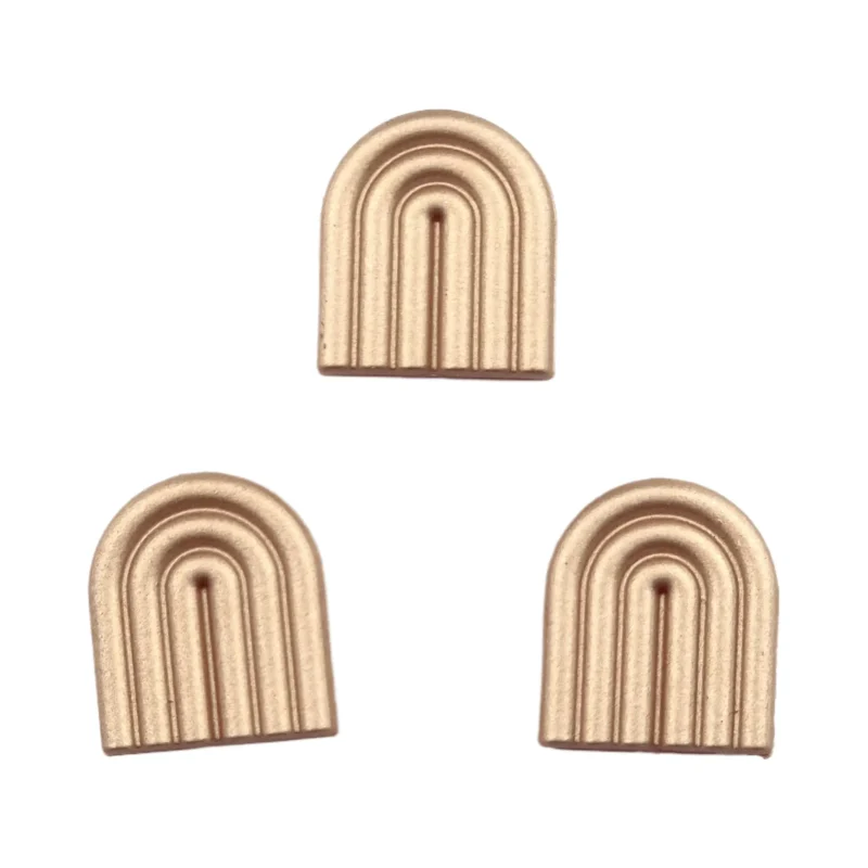 Perle en silicone - arc-en-ciel - moderne - pépite de champagne