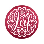 Siliconen Kraal - Wensmuntje - Gegraveerd - Juf Mandala - Afbeelding 3