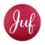 Siliconen Kraal - Wensmuntje - Gegraveerd - Juf met Bloemenprint - Afbeelding 4