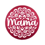 Siliconen Kraal - Wensmuntje - Gegraveerd - Mama Mandala - Afbeelding 6