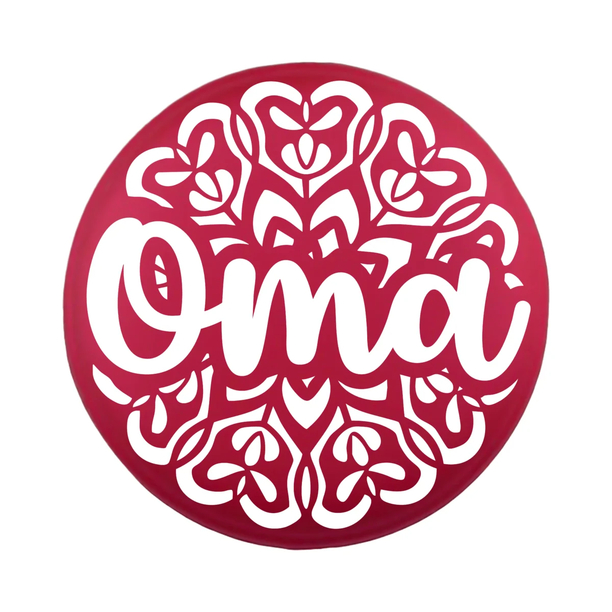 Siliconen Kraal - Wensmuntje - Gegraveerd - Oma Mandala - Afbeelding 5