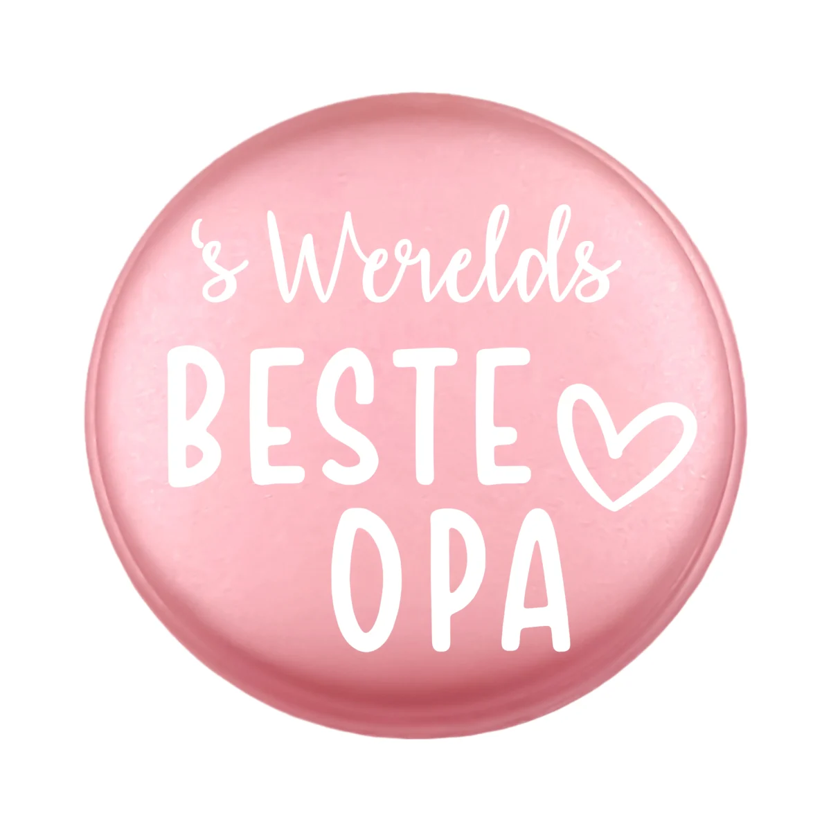 Siliconen Kraal - Wensmuntje - Gegraveerd - 's Werelds Beste Opa - Afbeelding 3