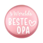 Siliconen Kraal - Wensmuntje - Gegraveerd - 's Werelds Beste Opa - Afbeelding 3