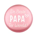 Siliconen Kraal - Wensmuntje - Gegraveerd - De Beste Papa Ter Wereld - Afbeelding 8