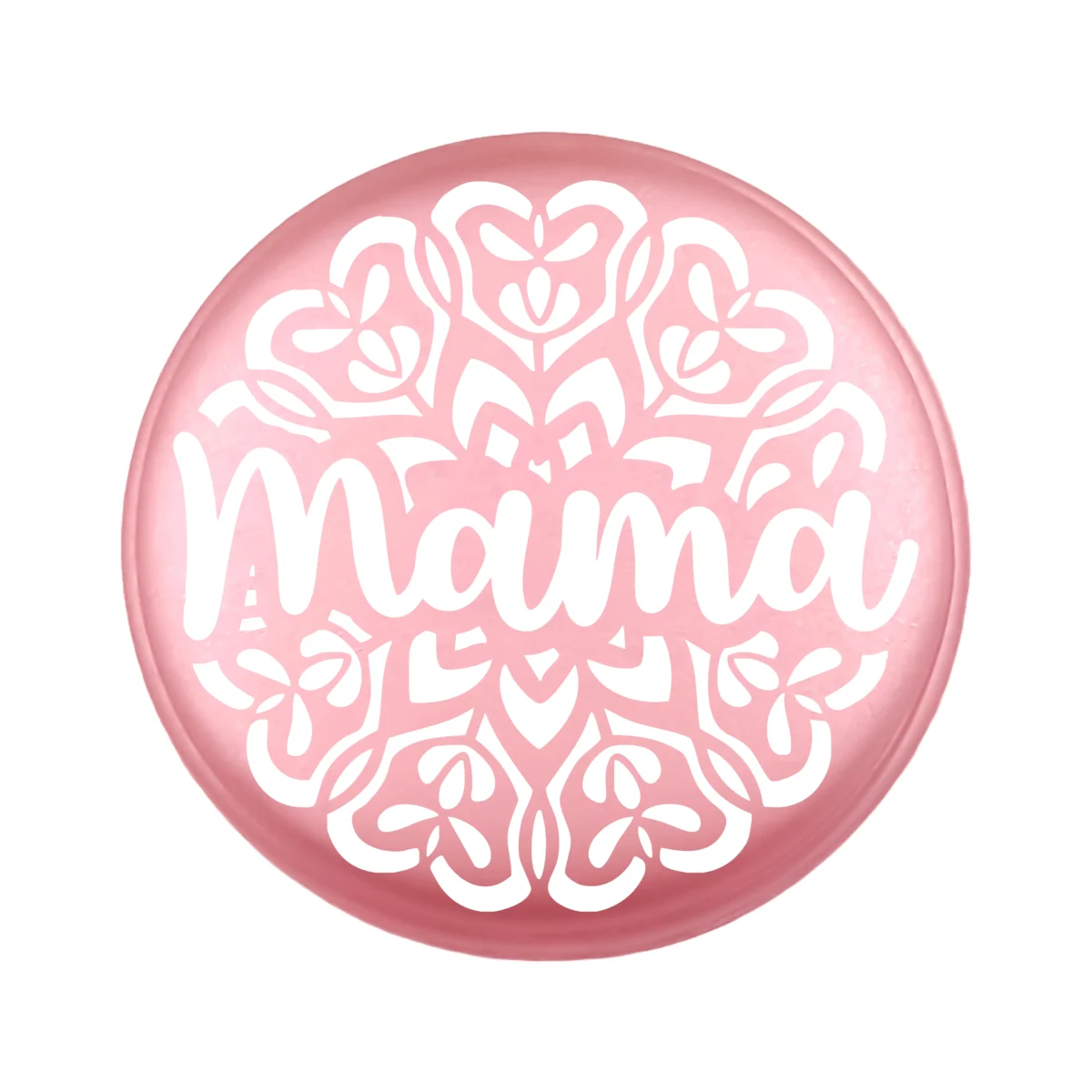 Siliconen Kraal - Wensmuntje - Gegraveerd - Mama Mandala - Afbeelding 8