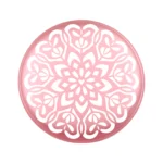 Siliconen Kraal - Wensmuntje - Gegraveerd - Juf Mandala - Afbeelding 14