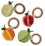 Houten ring - Gegraveerd - Beukenhout - Squeeze the Day - Knufl - 7 cm - Afbeelding 2