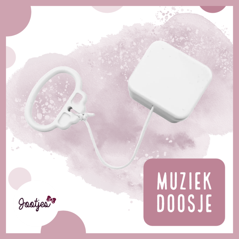 Muziekdoosje Wasbaar Trekkoord