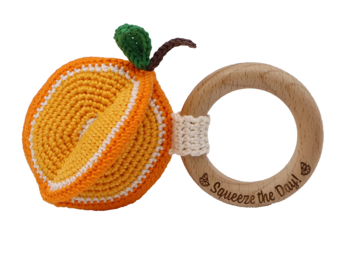 Houten ring - Gegraveerd - Beukenhout - Squeeze the Day - Knufl - 7 cm - Afbeelding 7