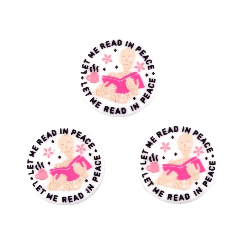 Siliconen Kraal - Let me Read in Peace