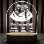 Gegraveerde Echofoto - Plexiglas - LED - Afbeelding 2