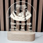 Gegraveerde Echofoto - Plexiglas - LED