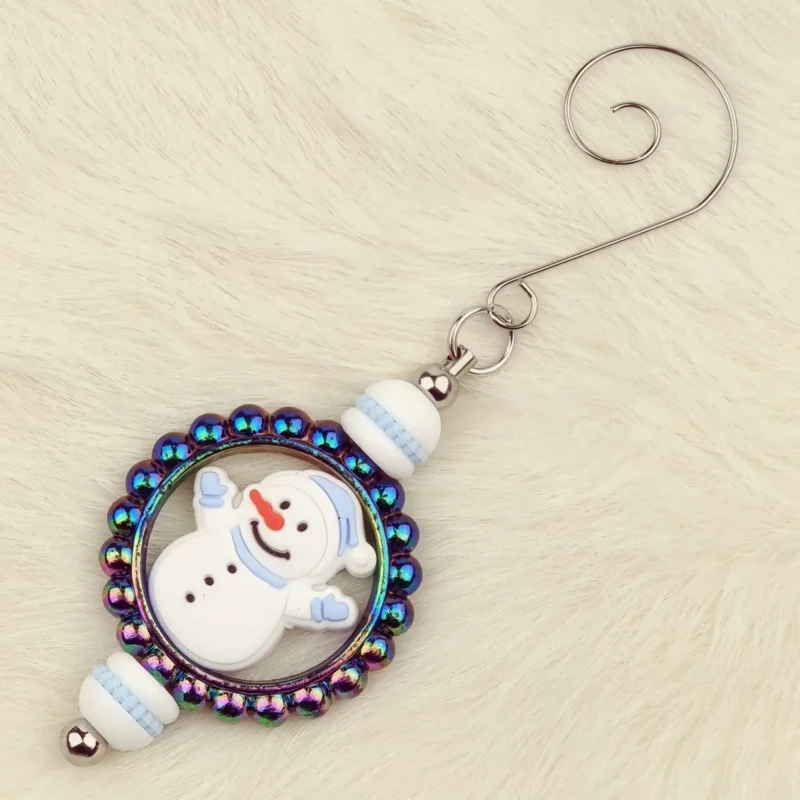 DIY Kerst Hanger - Sneeuwpop