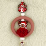 DIY Kerst Hanger - Kersthertje met Muts - Afbeelding 3