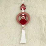 DIY Kerst Hanger - Kersthertje met Muts - Afbeelding 2