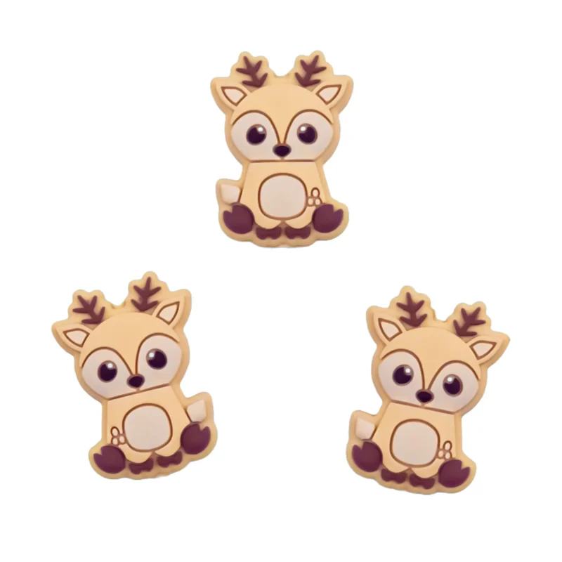 Perle de silicone - Bonhomme de neige sur fond noir - Echarpe à carreaux (kopie) (kopie) (kopie) (kopie) (kopie) (kopie) (kopie) (kopie)