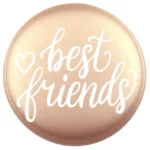 Siliconen Kraal - Wensmuntje - Gegraveerd - Best Friends - Afbeelding 9