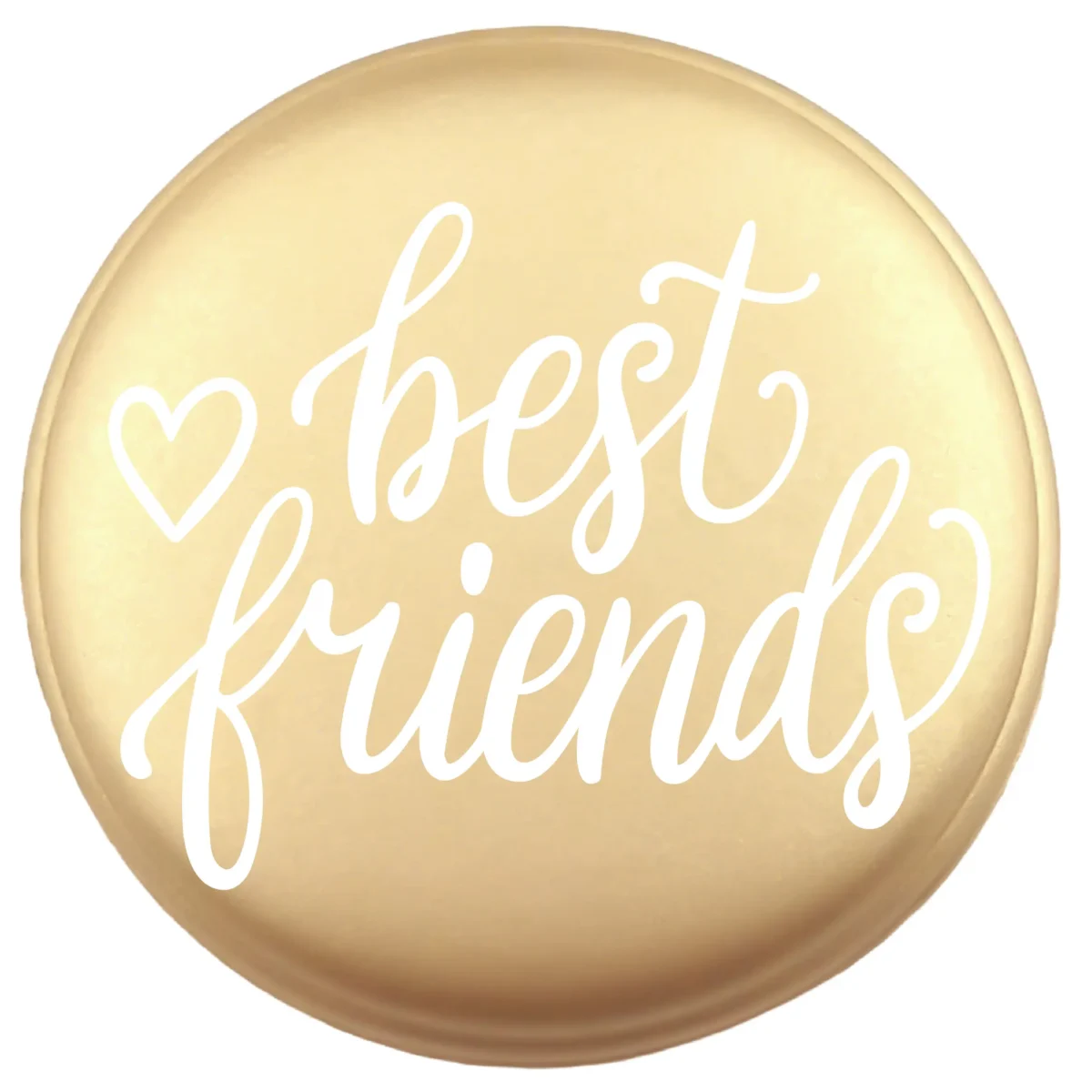 Siliconen Kraal - Wensmuntje - Gegraveerd - Best Friends - Afbeelding 7