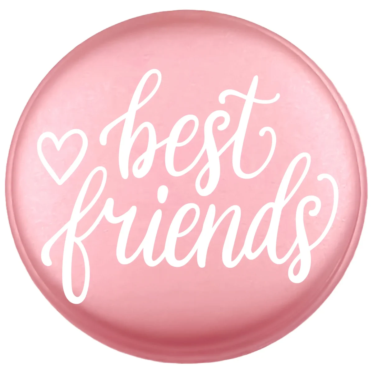 Siliconen Kraal - Wensmuntje - Gegraveerd - Best Friends - Afbeelding 3