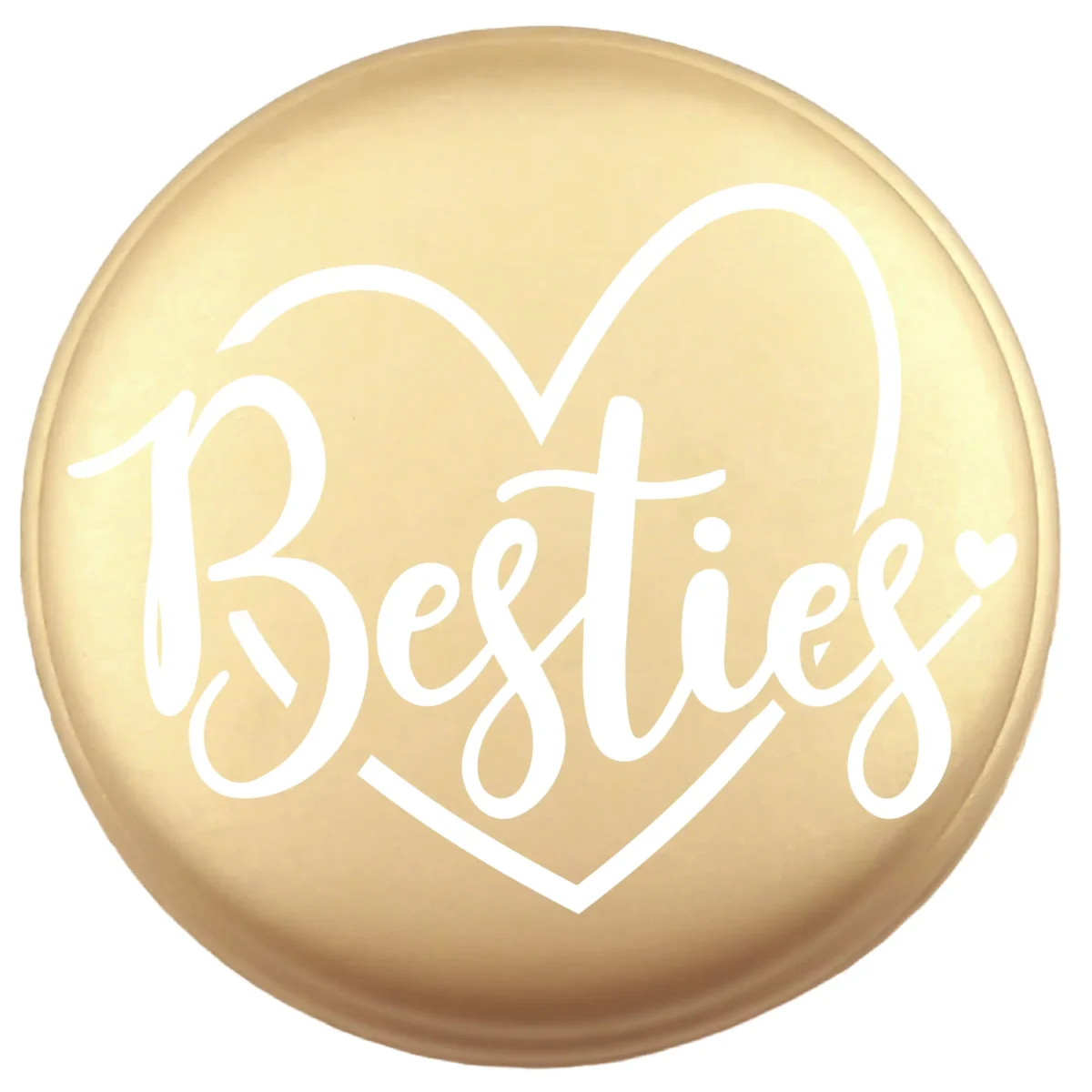 Siliconen Kraal - Wensmuntje - Gegraveerd - Besties - Afbeelding 7