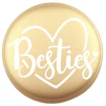 Siliconen Kraal - Wensmuntje - Gegraveerd - Besties - Afbeelding 7