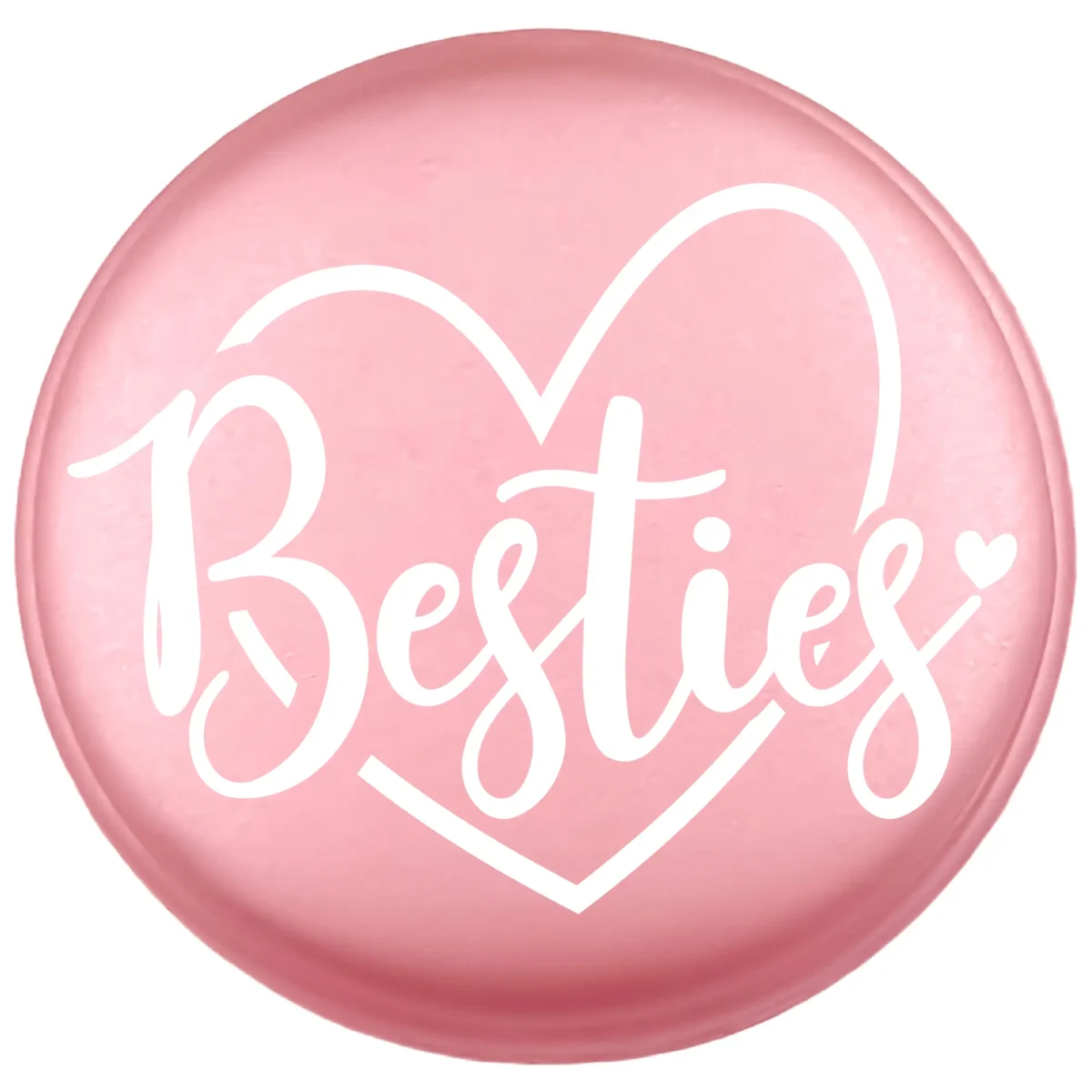 Siliconen Kraal - Wensmuntje - Gegraveerd - Besties - Afbeelding 3