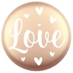 Siliconen Kraal - Wensmuntje - Gegraveerd - Love - Afbeelding 3