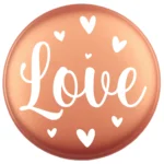 Siliconen Kraal - Wensmuntje - Gegraveerd - Love - Afbeelding 4