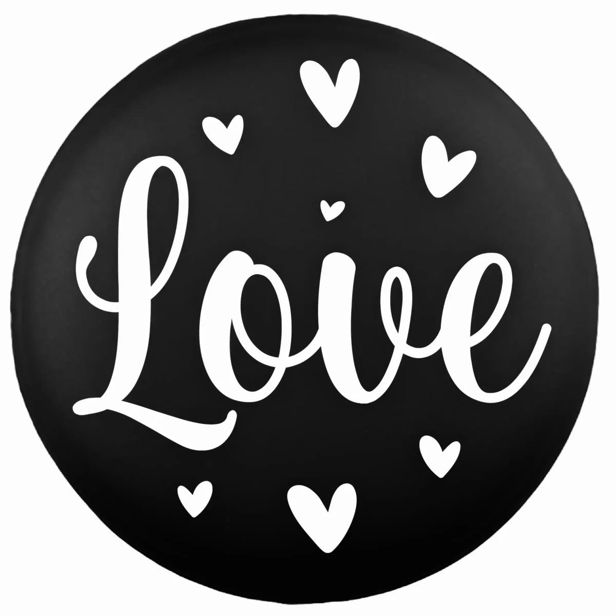 Siliconen Kraal - Wensmuntje - Gegraveerd - Love - Afbeelding 2