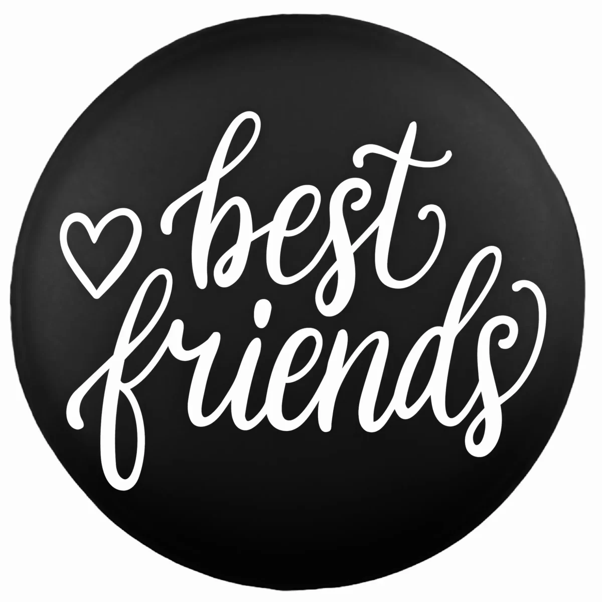 Siliconen Kraal - Wensmuntje - Gegraveerd - Best Friends - Afbeelding 2