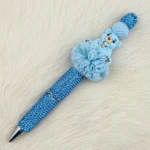 DIY Kralen Sparkle Pen - Aqua Knuffel Beer