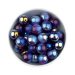 Acryl Kraal - Parel Swirl - 16 mm - Wicked / Midnight