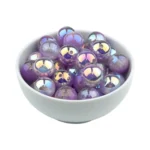 Acryl Kraal - Parel Swirl - 16 mm - Heide - Afbeelding 2