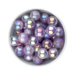 Acryl Kraal - Parel Swirl - 16 mm - Heide