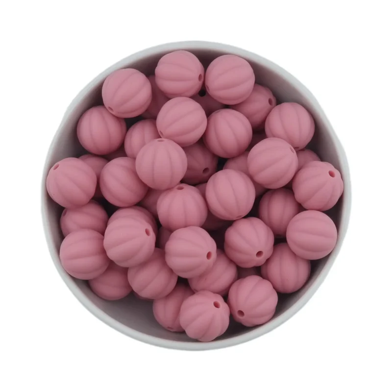 Siliconen Kralen - Lampion - 16 mm - Framboos