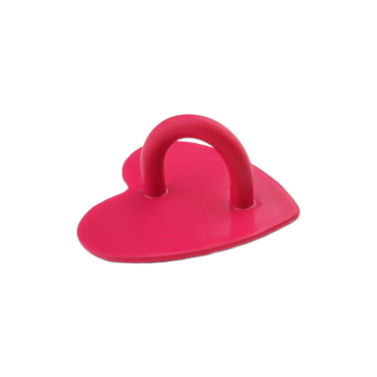 Zelfklevende Hart voor telefoon hanger - Warm Poeder Roze - Afbeelding 3