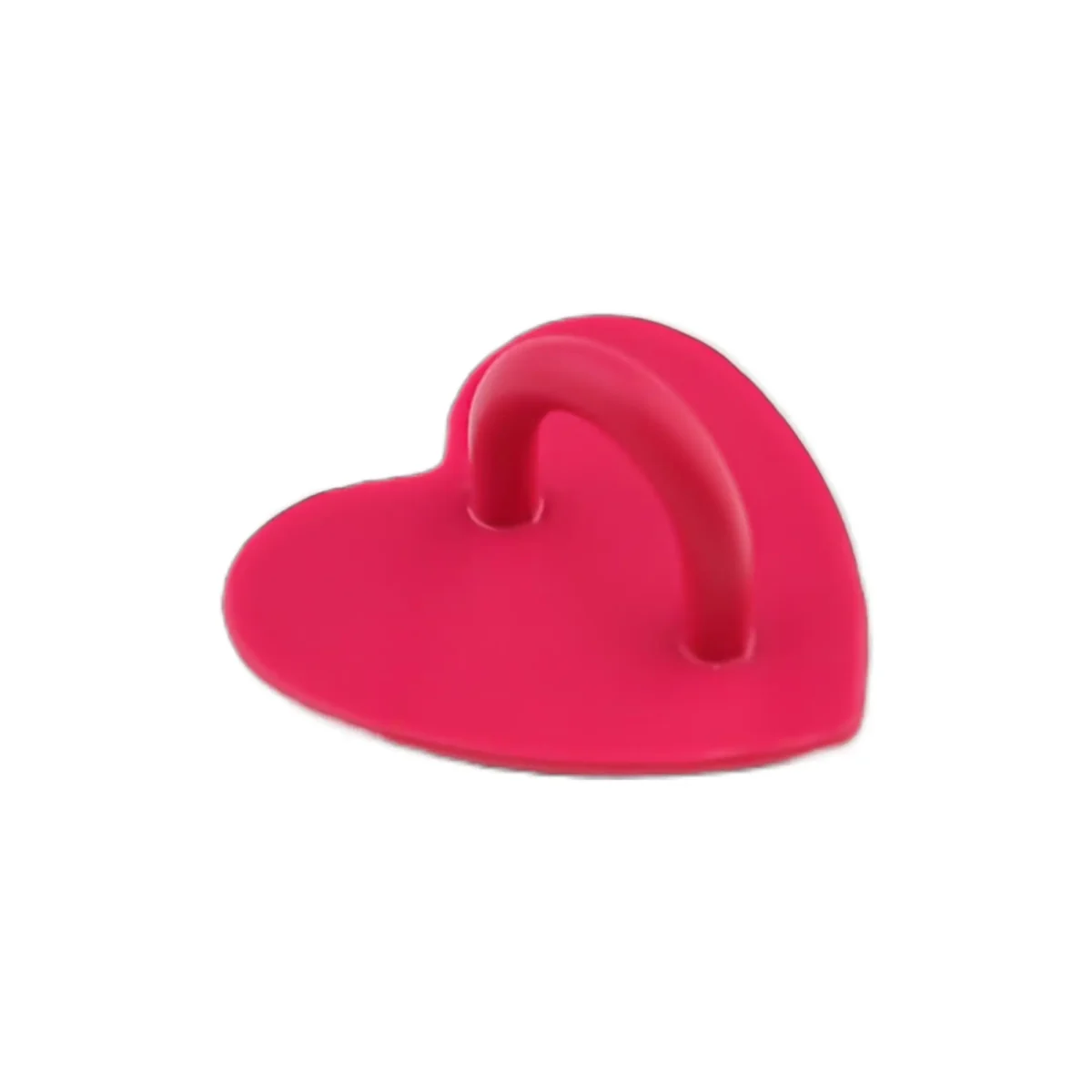 Zelfklevende Hart voor telefoon hanger - Warm Poeder Roze - Afbeelding 4